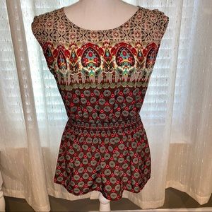 Forever 21 Printed Blouse